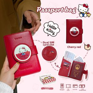 TOUTOU | Travel Passport Holder Wallet with Coin and Card Slots