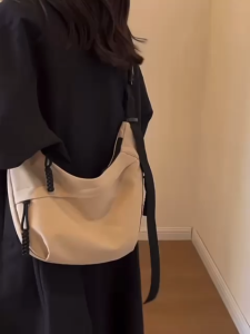 Minimalist Canvas Crossbody Sling Bag  [Original Factory] [High Quality Material] [SG Ready Stock]