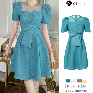 ชุดเดรสทำงานของผู้หญิงชุดเดรสวันหยุดชุดเดรสเกาหลีชุดราตรีเข้าร่วมงานชุดเดรสสุดหรู Gaun Modis ชุดเดรสปาร์ตี้ Dresse30868งานแต่งงาน