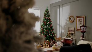 【Free Gift】Foldable Christmas tree 4FT-7FT Christmas tree 1300 branches with decorations Metal stand easy to assemble