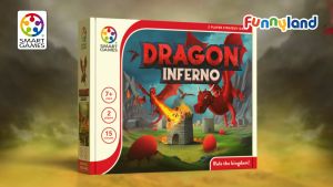 Đồ chơi trí tuệ SmartGames Dragon Inferno SGM 505 | Thử thách mở rộng lãnh thổ vương quốc Rồng cho bé từ 7 tuổi - Funnyland