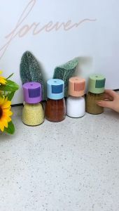 Nordic Seasoning Bottle Spice Container Salt Container Storage Spice Jar Spice Bottle Spice Organizer Sugar Container