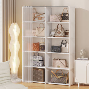 IDEAL ตู้เสื้อผ้า ชั้นวางของ ที่วางของใช้พร้อมผ้าม่านป้องกันฝุ่นละออง โครงเหล็กแข็งแรง ผ้ากันน้ำ ปรับเปลี่ยนรูปทรงได้ พร้อมส่ง!!