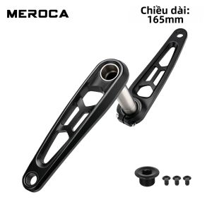 GOLDIX | Bộ Trục Giữa Xe Đạp Leo Núi MEROCA CNC Rỗng Độ Lệch 3mm Tùy Chọn Đĩa Líp Hẹp Rộng 3 Lỗ Bắt Vít 32/34/36/38T Chiều Dài 165/170mm