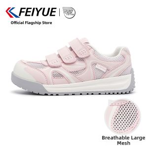 Feiyue | Breathable Mesh Hook-and-Loop White Sneakers Thick Sole  Womens Training Shoes