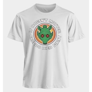 American Star Wars-themed Printed Round-neck T-shirts for Men and Women Comfortable Short-sleeved for Daily Commuting in Summer