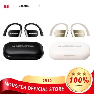 Monster GT10 OWS ไร้สายบลูทูธ 5.4 หูฟัง Air Conducted เปิดหูหูฟังกีฬาเพลง Gaming Dual Mode หูฟัง