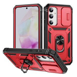 Rugged Armor Hard Phone Case for Samsung Galaxy A56 A36 A26 A16 A06 A55 A35 A25 A15 A54 A34 A24 A14 A53 A33 A23 A13 A52S Cover