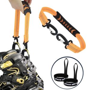 1Pc Roller Skate Shoe Lifter Ski Boot Strap Portable Inline Skate Straps Ice Skates Carrying Straps Winter Skiing Accessorie Set