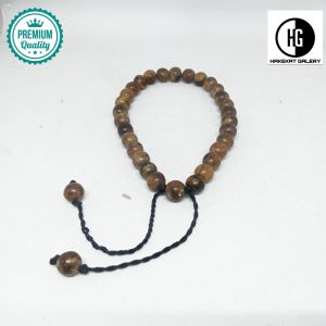 gelang kayu gaharu wangi 6mm model tarik h219