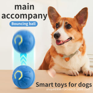 Electric attractive force intelligent jumping ball bite-resistant interactive cat and dog toy rolling ball pet self-hi toy