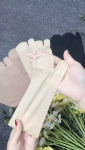 Ninabobo KK011 Kaos Kaki Stocking Pendek Jempol Halus Tipis Transparan Stoking Wanita Dewasa Ankel
