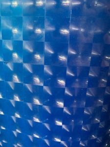 (100*50 cm) new Fiber Pagar Plastik Elegan 3D 3 dimensi /Biru /Putih /Hitam Harga (100x50)cm