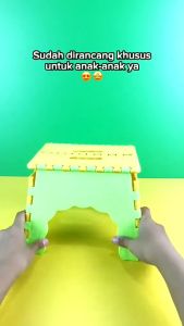 OLLYKIDS MA41 Kursi Lipat Anak Premium Model Terbaru Bahan Plastik Tebal Uk 22x18x17cm