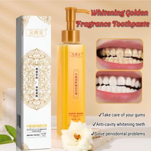 Golden Fragrance Toothpaste Remove Bad Breath Remove Yellow Teeth Freshening Toothpaste Oral Cleaning Care
