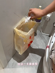 Hanging Rubbish Bag Fixing Durable PP Holder Cooking Tool Beg Sampah Rack Garbage Cooking Tool nTrash Bag Rack