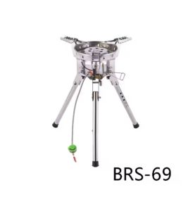 BRS | Outdoor Gas stove Bulin BRS-69A Without Pot Camping Picnic Gas Stove 6800W Team Party Family Camp Gas Burner For Hiking Fishing