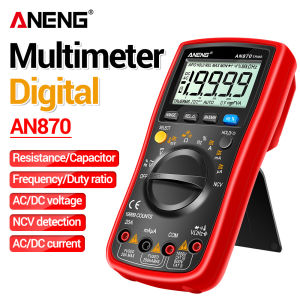 ANENG | Multimeter Display On/Off Beep Automatic Shutdown Anti fall Electrical Multi meter 19999 Counting LCD Backlight ANENG AN870