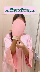 Dual-Sided Exfoliating Bath Gloves Body & Facial Scrub Massage Smooth Skin & Dead Skin Removal Rubbing bath Tool