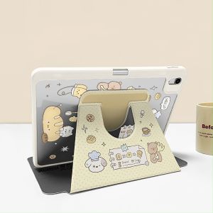 case iPad Air5 Gen11 Air7 11 Gen9 ที่ใส่ปากกา เชฟลูกสุนัข เคสiPadหมุน 360° Gen10 Air6