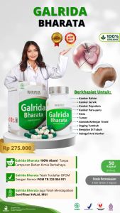 Galrida Bharata - Obat Benjolan Kanker & Tumor - Obat Herbal Kelenjar Getah Bening Kista Miom Ampuh