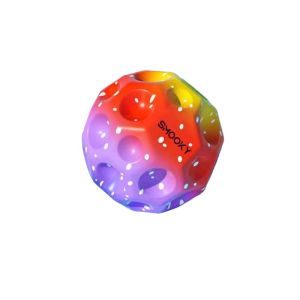 High Elasticity Moon Shape Stress Relief Ball with Rope Childrens Soft Toy Wrist Elastic Ball Bouncing Ball Fitness Equipment