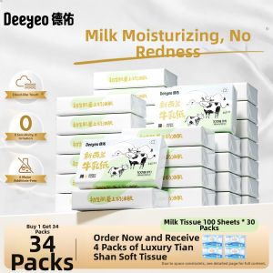 DEYOU | Moisturizing Baby Soft Tissue 100 Sheets