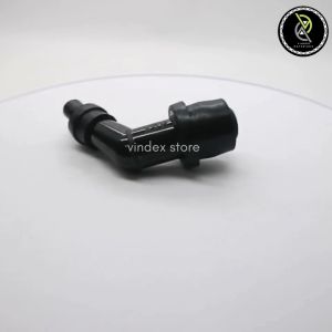 Grosir 50 PCS Tutup Busi Cob Busi Dop Kepala Cangklong Busi Beat Vario Scoopy Spacy Karbu Hitam Tebal Kuningan NGK