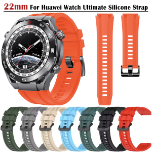 Official Silicone Band for Huawei Ultimate Band Smartwatch 22mm Watch Straps for Huawei Ultimate GT 4 GT 2 Pro Replacement Strap