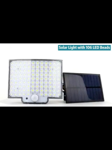OOKAS solar light outdoor waterproof 80000W Durable Sensor Solar Street Light With Remote