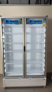 ตู้แช่ 2 ประตู แช่เครื่องดื่ม แช่ผัก แช่ผลไม้ ยี่ห้อ SANDEN INTERCOOL รุ่น SPB-1000 ความจุ 785 ลิตร / 27.7 คิว