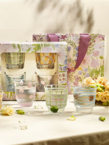 LOTUS BLUE | Luxurious Small Batch Glass Cup Set