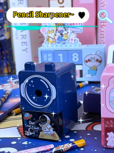 Rotary Pencil Sharpener Cartoon Pencil Sharpener Hand Crank Manual Mechanical Pencil Sharpener School Supplies