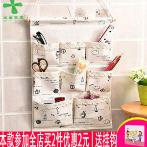 Túi Đựng Đồ Treo Tường Bằng Vải Cotton Kiểu Châu Âu Túi Đựng Đồ Dùng Gia Đình Túi Đựng Đồ Dùng Nhỏ Túi Đựng Đồ Dùng Treo Tường Sau Cửa