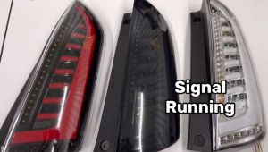 PERODUA MYVI 2005-2010 1st Generation DYNAMIC LED REAR TAIL LAMP WITH SCAN LIGHT (CLEAR)