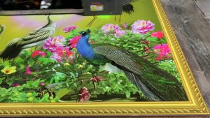 Tranh gạch phong cảnh 3d đồng quê - KDX444