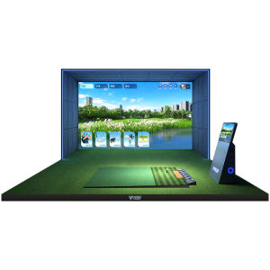 PGM GOLF | Worldwide Installation 4K HD Golf Simulator Home Practice Equipment