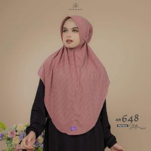 Jilbab hijab kerudung bergo krudung wanita dewasa jersey instan motif tali terbaru new terlaris terkini modern kekinian murah viral 2022 Arrafi AR 648 adem mudah di bentuk cantik pet antem bahan stella ori premium cantik bayar di tempat COD gratis ongkir