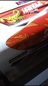 Striping variasi rx king sticker motif simple polet custom list decal custom polet scorpion