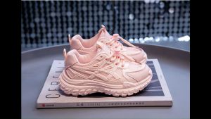 Giày thể thao bé gái Giày đi học bé gái dây buộc thoáng khí êm chân - Mẫu mới ON110