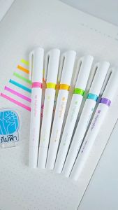 ปากกาไฮไลท์ ปากกาเน้นข้อความ 2 หัว Deli รุ่น SK191