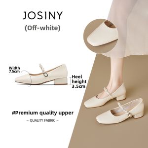 Josiny | Mary Jane Style Flats Heeled