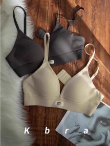 MOYISU Wholesale French Lady Triangle Cup Lingerie for Women No Underwire Comfort Anti-sag Small Bra Cover No Trace Summer Thin