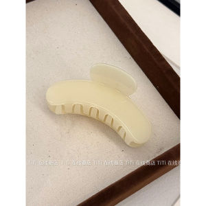 กิ๊บติดผมสไตล์เกาหลีเรียบง่ายหรูหราสำหรับผู้หญิง 2024 กิ๊บติดผมแบบใหม่สำหรับผมยาว ตกแต่งผมด้านหลังศีรษะ สไตล์ไฮเอนด์