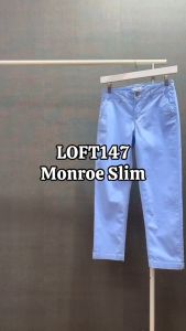Celana Chino Panjang Wanita Twill Stretch Midrise 147 Monroe Slim Pant 6 Warna
