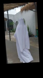 Setelan Gamis Dewasa Rayon Twill Haji dan Umroh