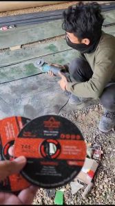 50 PCS !! YUKIDO Batu Gurinda Potong WD 4 Inch Mata Gerinda Cutting Wheel Besi Stainles