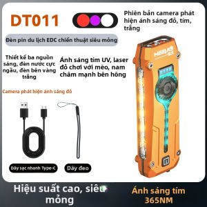 MEEJAS | Đèn Làm Việc Siêu Sáng Có Thể Nạp Lại Với Đèn Đỏ và Tím Có Hút Từ