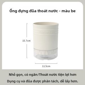 CAROTE | Tổng Hợp Đôi Đũa Hai Lớp có Khu vực Đựng Muỗng
