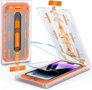 【Auto Dust-Elimination】Full Screen Protector With Auto Alignment Install Box For iPhone 16 15 14 13 12 Pro Max 16 Plus Tempered Glass Privacy HD Dust Proof Protective Film